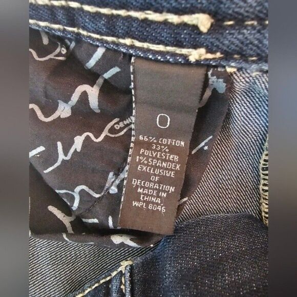 INC International Concepts Denim Curvy Boot Leg, Size 0 Excellent Condition! - Picture 5 of 7